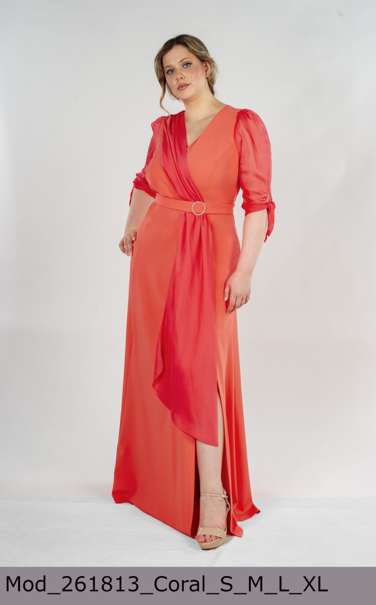 Vestidos de talla grande Celestina modelo 0223, vista 1