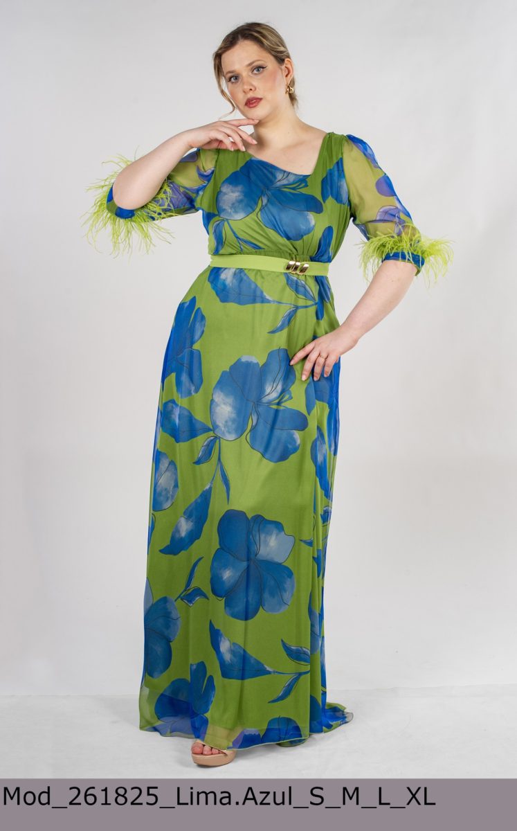 Vestidos de talla grande Celestina modelo 0231, vista 1