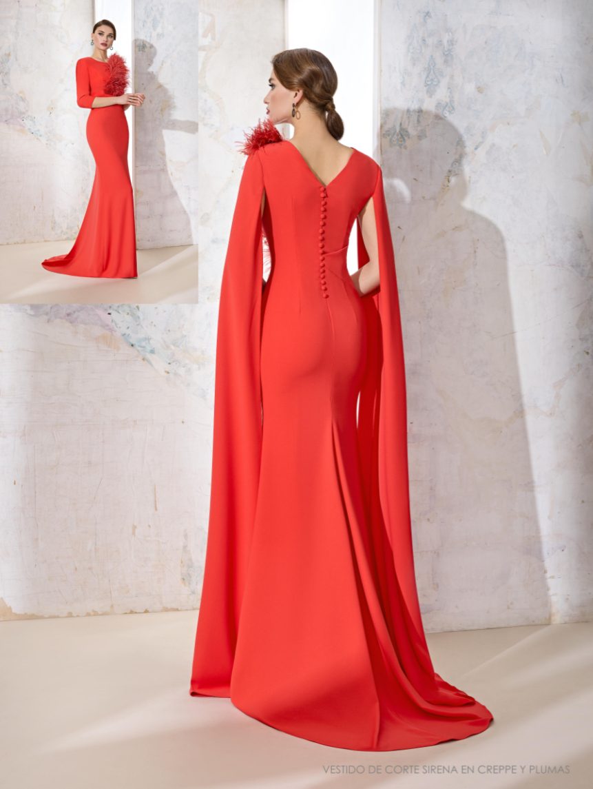 Vestidos de fiesta Raffaello modelo 0093, vista 2