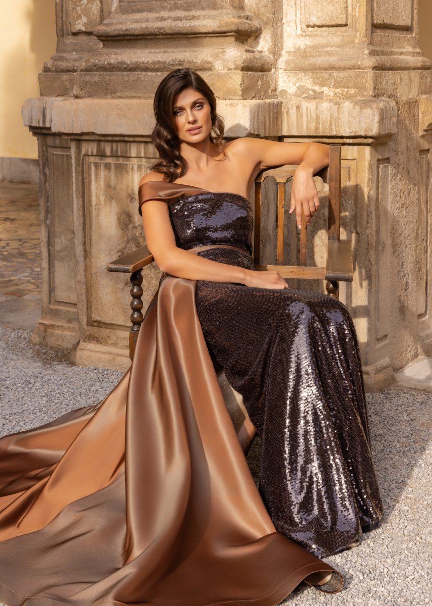 Vestidos de fiesta Raffaello modelo 0106, vista 2